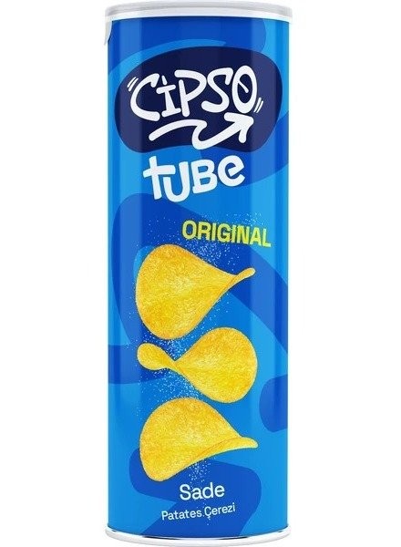 CIPSO TUBE 160 GR PLAIN POTATO SNACKS *19