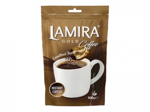LAMİRA 100 GR COFFE GOLD*24