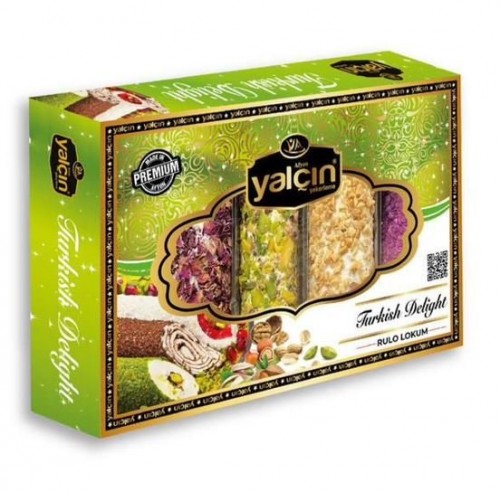 YALÇIN 450 GR ROLL TURKISH DELIGHT*20