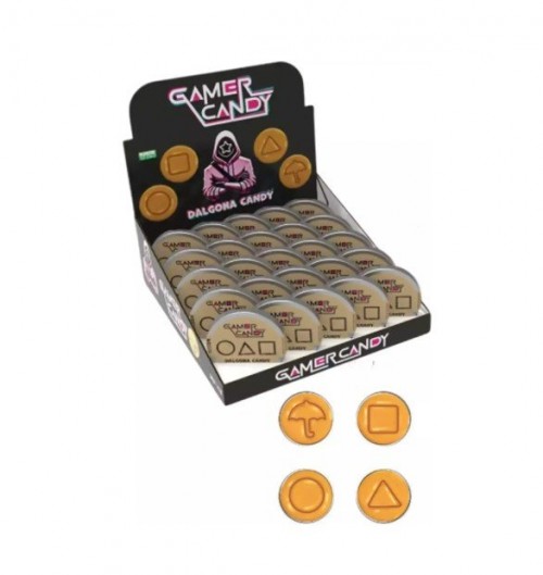 GAMER CANDY DALGONA SUGAR 20 GR * 25