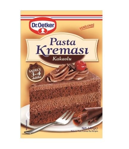 DR.OETKER PASTRY CREAM WITH COCOA 149 GR*12