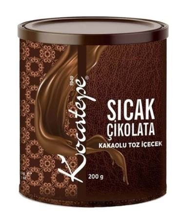 KOCATEPE HOT CHOCOLATE TIN 200 GR*12