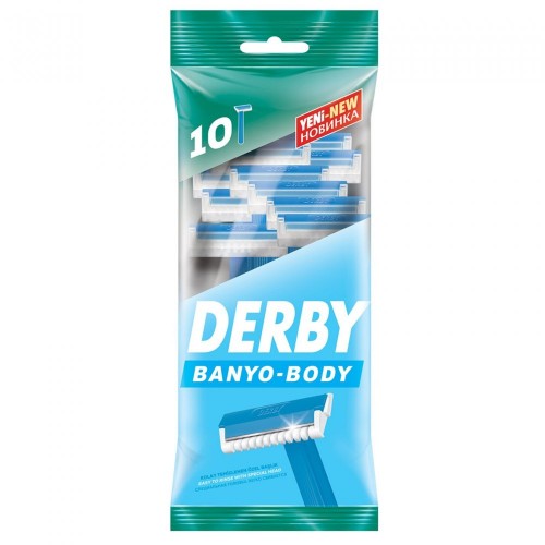 DERBY TEK BIÇAK 10 LU BANYO POŞET*10