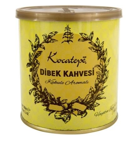 KOCATEPE TURKISH COFFEE DİBEK FLAVOURED 100 GR*12 TIN