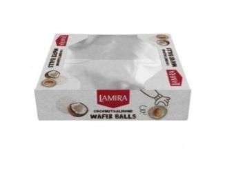 LAMIRA 1000 GR COCONUT ALMOND WAFER BALLS*6