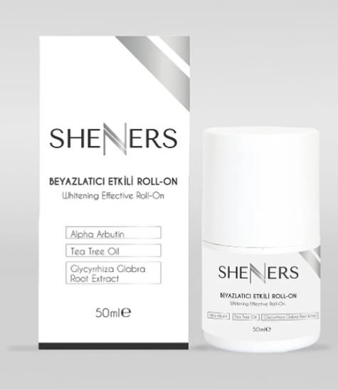 SHENERS 50 ML ÇAY AĞ.TER ÖNLEYİCİ BEY. ROLL-ON*12