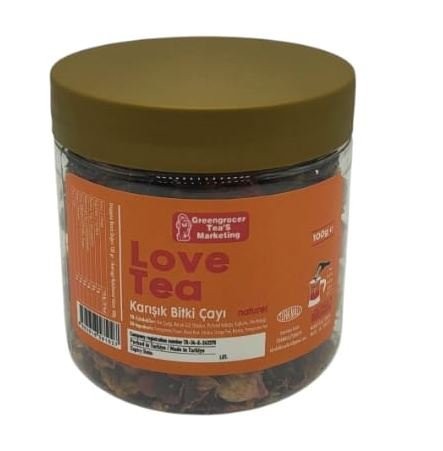 ALYA LOVE-MIXED ROSE TEA 100 GR JAR*21