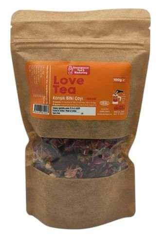 ALYA 100 GR KRAFT LOVE-MIXED ROSE TEA*24