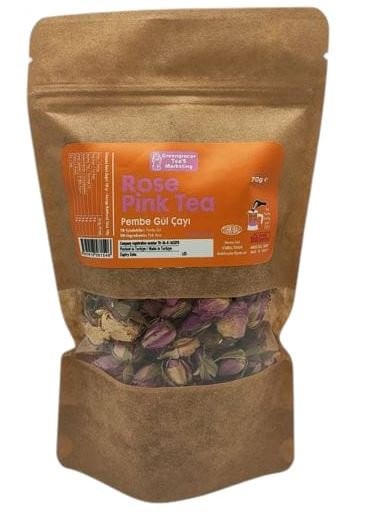 ALYA 70 GR KRAFT PINK ROSE TEA * 24