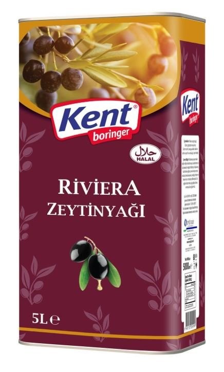 KENT BORİNGER RİVİERA ZEYTİNYAĞ 5 LT*4