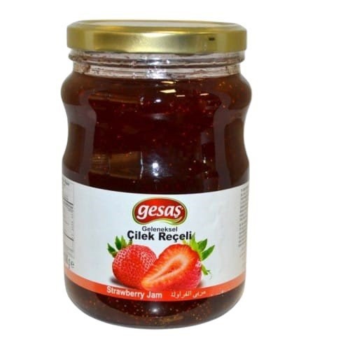 GESAŞ GLASS STRAWBERRY JAM 1.500GR*6