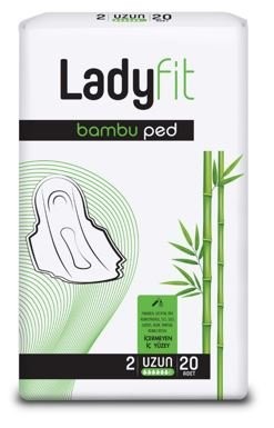 LADYFIT BAMBOO PAD SUPER LONG 20 PCS * 12