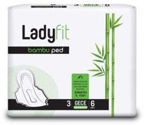 LADYFIT BAMBOO PAD STD NIGHT 6PCS*24