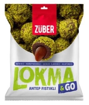 ZÜBER Hİ PROTEIN LOKMA GO 32 GR WITH PISTACHIO*16