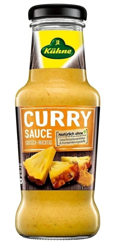 KÜHNE 250 ML CURRY SAUCE*6