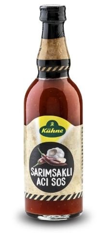 KÜHNE 100 ML GARLIC JALAPENO HOT SAUCE*12