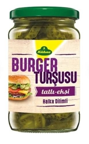 KÜHNE 580 ML DİLİMLİ BURGER TURŞUSU*12