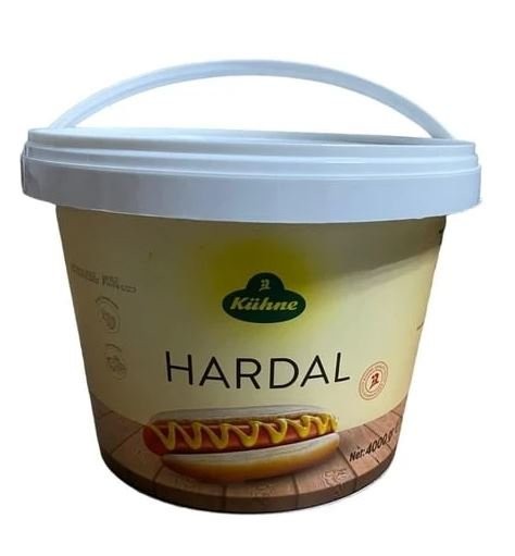 KÜHNE 4000 GR MUSTARD BUCKET*2