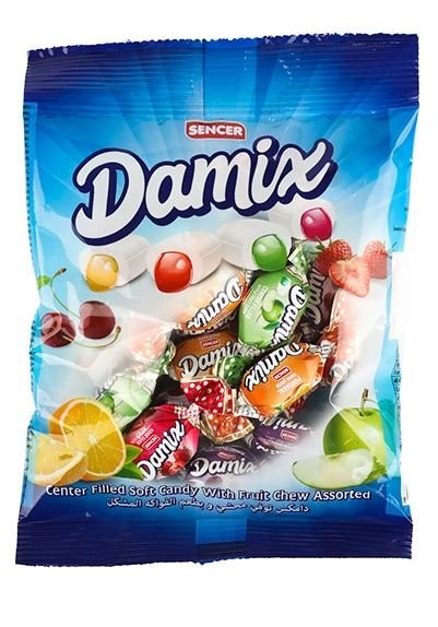 SENCER DAMİX 350 GR MEYVE DOLG.YUMUŞAK ŞEKER*16