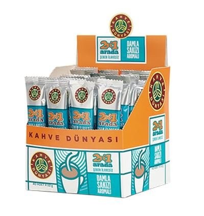 KAHVE DÜNYASI 2/1 12 GR GUM FLAVOR*40