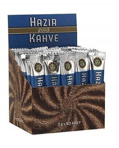 KAHVE DÜNYASI GOLD 2 GR HAZIR KAHVE*50