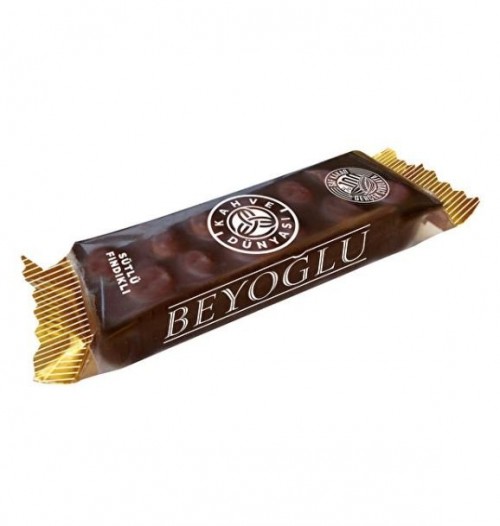 KAHVE DÜNYASI MILK HAZELNUT 30 GR BEYOGLU TABLET*24