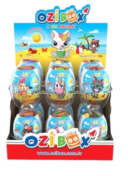 OZİBOX SÜRPRİZ YUMURTA KRİSTAL FUNNY BEACH*12