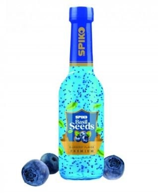 SPIKO 250 ML BASIL BLUEBERRIES*24