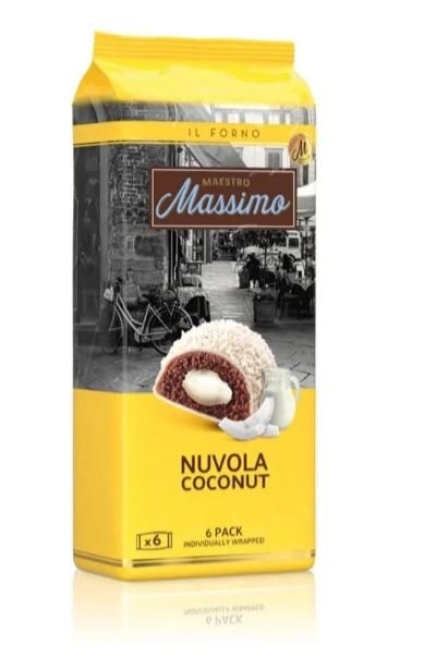 MASSIMO 45GR*6 PCS MP SNOW CAKE COCONUT*6