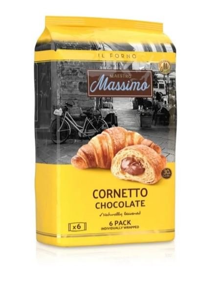 MASSİMO 45GRX6 PCS MP CROISSANT CHOCOLATE*12