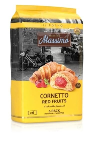 MASSİMO 45GRX6 LI MP CROISSANT RED FRUITS*12