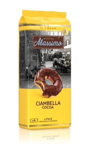 MASSİMO 45GR*6 PCS MP DONUT CAKE COCOA*12