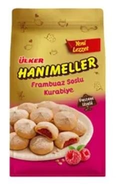 ÜLKER (1163-49)HANIMELLER 150GR FRAMBUAZ PŞT*12