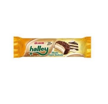 ÜLKER (397-09) HALLEY MINI BANANA GRANULATED 66 GR*24