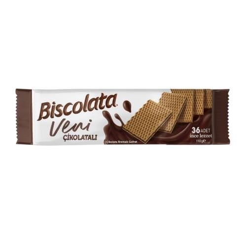 ŞÖLEN BISCOLATA VENİ CHOCOLATE WAFER 110 GR*12