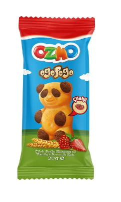 ŞÖLEN OZMO OGOPOGO ÇİLEKLİ 30GR*24