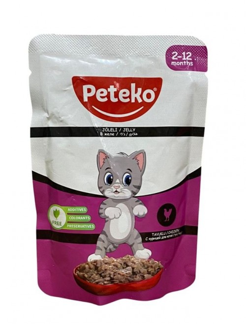 PETEKO 85 GR (2-12 AYLIK) BALIKLI YAŞ MAMA*24