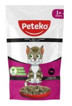 PETEKO 85 GR (+1 YAŞ) BİFTEKLİ YAŞ MAMA*24