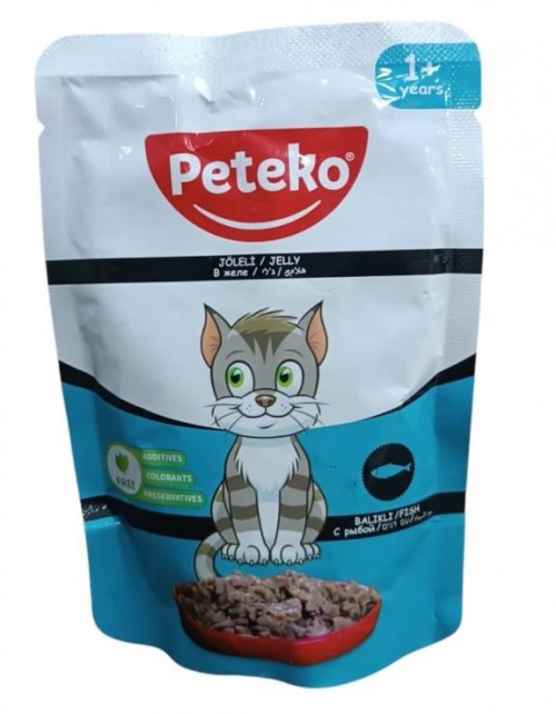 PETEKO 85 GR (+1 YAŞ) BALIKLI YAŞ MAMA*24