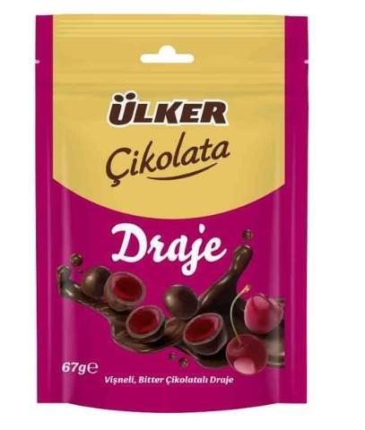 ÜLKER (1496-04) ÇİKO.VİŞNELİ DRA. 67GR*14