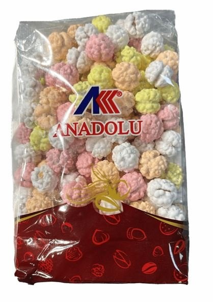 ANADOLU KURUYEMİŞ LEBLEBİ ŞEKERİ RENKLİ 200GR*20