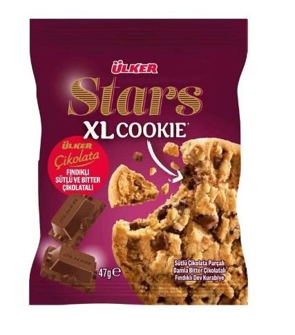 ÜLKER (1121-02) STARS COOKIE ÜÇ 47GR*6