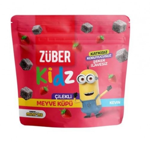 ZÜBER KİDZ MEYVE KÜPÜ 49 GR ÇİLEKLİ *12