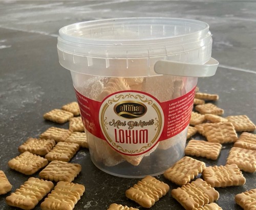 ALTUNAY 300 GR BUCKET LOKUM WITH COCOA BISCUIT*18