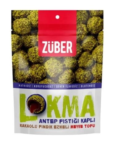 ZÜBER LOKMA 96 GR ANTEP FISTIĞI KAPLI*12