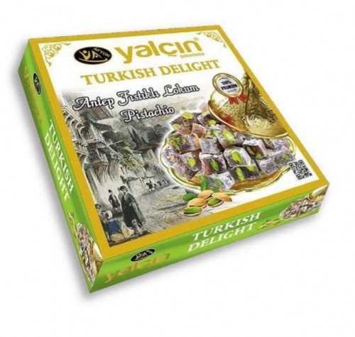 YALÇIN 200 GR PISTACHIO TURKISH DELIGHT *20