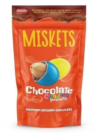 MISKETS 120 GR RENKLİ ŞEK.KAP.YER.FISTIĞI*12