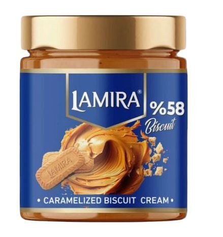 LAMIRA 200 GR 58% BISCUITS CREAM BLUE*6