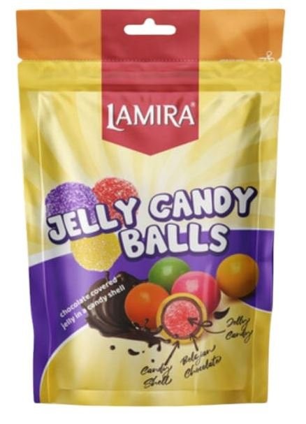 LAMIRA 120 GR JELLY SUGAR BALLS*12