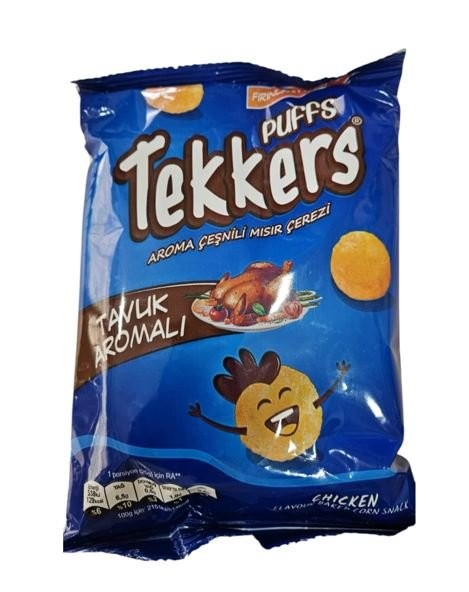 TEKKERS PUFFS TAVUKLU CİPS 22 GR*60